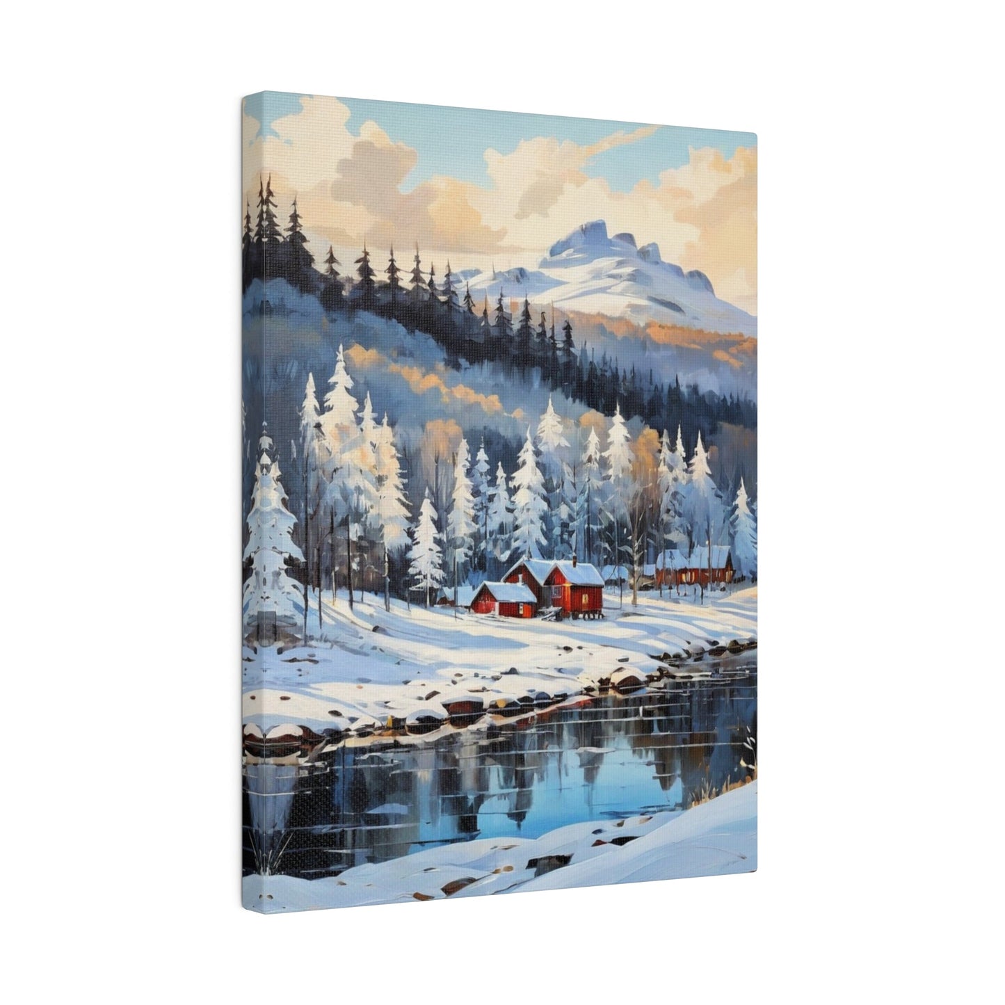 Winter In The Forest - Wall Art - Aestheticanvas