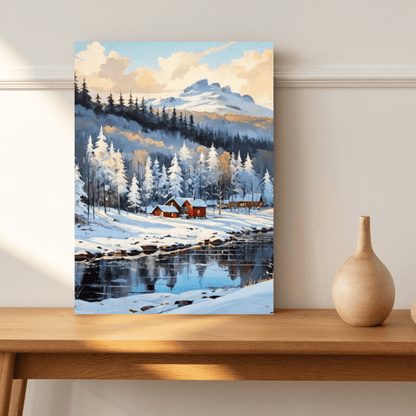 Winter In The Forest - Wall Art - Aestheticanvas