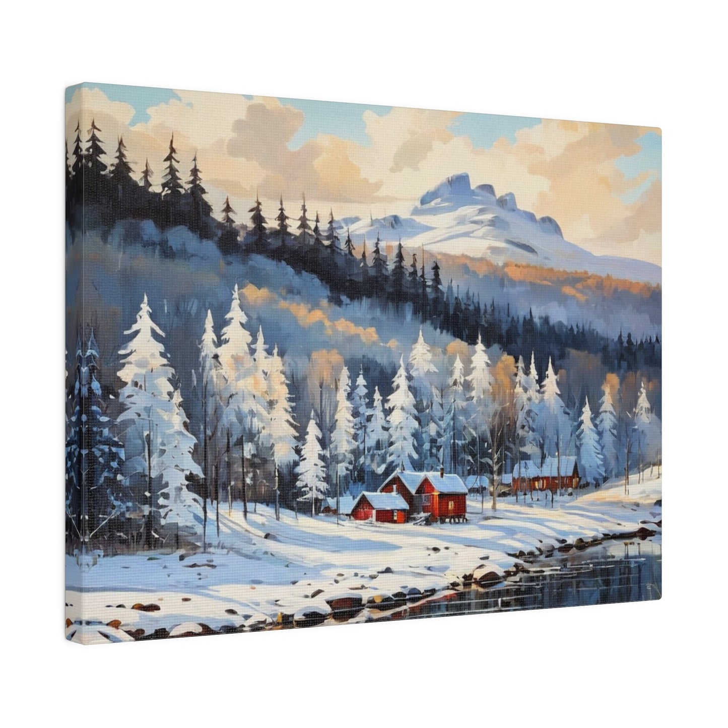 Winter In The Forest - Wall Art - Aestheticanvas